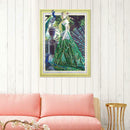5D DIY Special Shaped Diamond Painting Girl Cross Stitch Mosaic Craft Kits