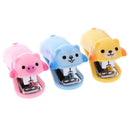 Mini animal stapler and booking nails paper binding school stationery suppl 3C