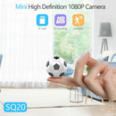 SQ20 1080P HD Small Camcorder Football Shape Camera Outdoor Sports Aerial Ca&SE