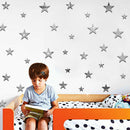 20pcs Cartoon Star Removable Mirrors Wall Stickers Children Room Wall Decor