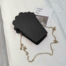 Popcorn Shaped Women Shoulder Bags Personality Design Chain Crossbody Bag