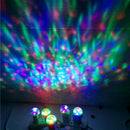 Light Mobile Phone USB Crystal Magic Ball Light Colorful RGB Voice Control S7V5