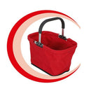 Shopping Basket Folding Portable Shopping Basket Storage Fruit Basket Picni S3V5