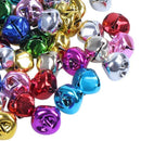 15mm - Jingle bells multi coloured approx 80 bells B7B9