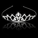 Wedding Bridal Headband Flower Girl Hair Jewelry Rhinestone Crown Tiara