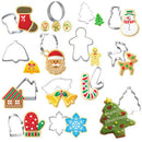 14pcs christmas stainless steel cake cookie cutter mold baking pastry tools!E