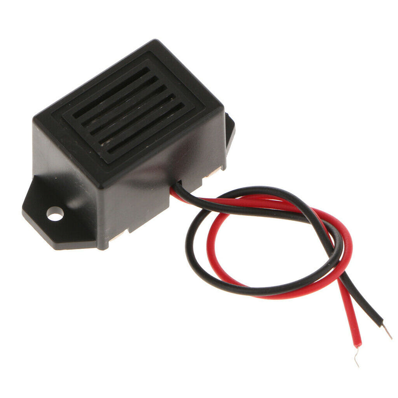 Mechanical Electronic Buzzer Project Sounder Leaded/PCB Black