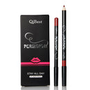 QiBest Black Rod Waterproof 12 Color Lip Liner Pen Lasting Lip Matte Lipsti E8J1