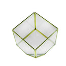 Geometric Glass Flower Pot DIY Terrarium Container Tealight Candle Holder