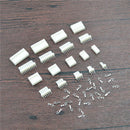250X 2pin 3pin 4Pin 2.54mm Terminal Housing PCB Header Wire Connectors Wi HCA
