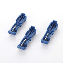 50Pcs Car Auto Quick Splice Lock Wire Crimp Terminal Electric Cable Connector .