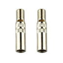 2 PCS Copper Car Vehicle Tire Tyre Valve Extension Cap Cover Adaptor 1.54''