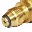 Propane Gas Adapter Converts POL LP Tank Service Valve to QCC1/Type1- Old t R7J8