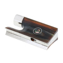 Ox Horn Wood Violin Bow Frog With Colorful Shell For Violinist