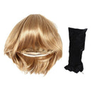 Fashion Women's Wigs with Pony, Natural Wave, Short Female Wigs of Human