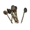 10x Hair Slide Pin Clip Hairpin Blank Setting Tray Oval for 13x18mm Cabochon