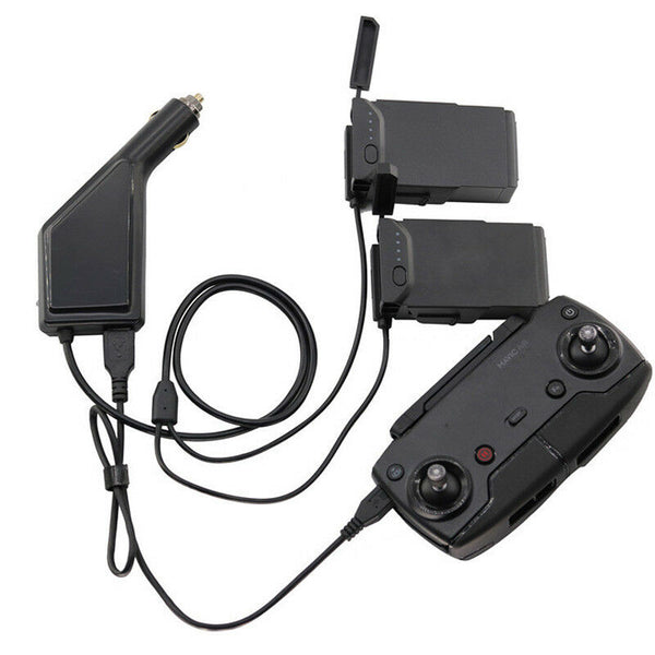 For DJI Mavic Air Drone 3 in 1 Battery Remote Control USB Charging Car Charger