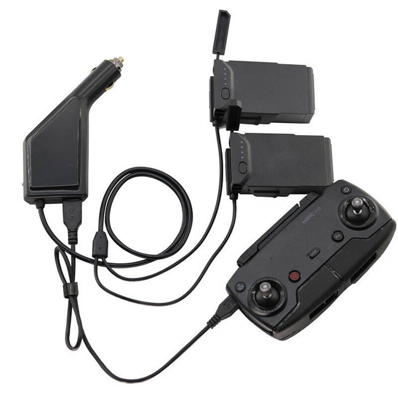 For DJI Mavic Air Drone 3 in 1 Battery Remote Control USB Charging Car Charger