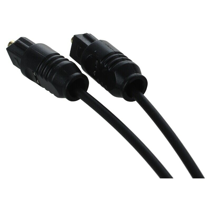 5X( 1.5M Toslink Optical Fiber Audio Cable Digital 5FT OD 6.0 SPDIF MD DVD H9M7)