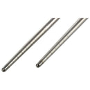 5 Pair Chinese Stylish Non-slip Stainless Steel Chopsticks Chop Sticks Silv F4Q7
