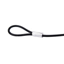60 cm Safety Stainless Steel Lanyard Tether + Screw for GoPro HERO5 4 Session TO