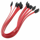 5x 40cm Serial ATA CBTA 3 RAID Data HDD Hard Drive Disk Straight Signal Cable Nw