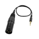 3.5mm Male To XLR Female Stereo Mic Cable Mixer Speaker 35mm