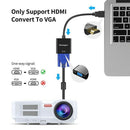 Essager HDMI To VGA Adapter Video Cable 1080P HDMI Male To VGA Female Conve