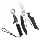 Multifunctional Fishing Plier Scissor Gripper Trigger