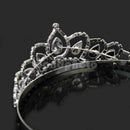 Wedding Bridal Purple Crystal Rhinestone Princess Pageant Tiara Crown Headband