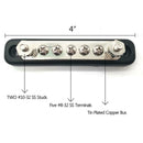 5 Position Earth Connector Screw Terminal Block Copper Bridge