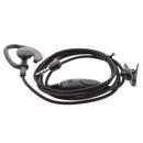 3.5mm Earpiece Headset with Mic for Yaesu Vertex FT-10 Walkie Talkie