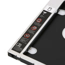 Aluminum Plastic Universal 2nd HDD Caddy 9.5mm SATA 3.0 2.5" SSD HDD Case