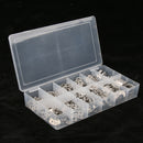 790 PCS FLAT SPRING + LOCK WASHER STEEL GASKET ASSORTMENT KIT M12/10/8/6/5/4