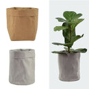2pcs Washable Kraft Paper Bags Storage Bag Pouch Fits for Travel, Business Trip,
