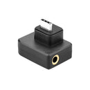 USB Type C Male to Female + 3.5mm Microphone Adapter for DJI OSMO ACTION Camera