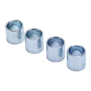 4pcs Sliver Axis Sleeve Speed Kit Bearing Spacer Inline Skate Axle Bushing B lj