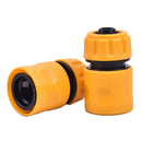 3PCS Coupling Adapter Tape Irrigation Connecter With 1/2'' 3/4'' Water Connect_
