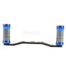 Portable 4 Bearings Fishing Reel Handle Baitcasting Fishing Reel Rocker Blue