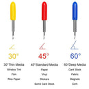 2X(3 Types Of 40 Pieces Blades Compatible With Explore Air/Air 2 Vinyl Cutt