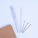 Hair Extension Hook Pulling Tool Kit Needle Threader Micro Ring Beads Loop ho Bj