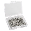 Bulk 50 T-Pins for Pinning Wigs on Foam Head, Holding Wigs, Hair Extensions, Wig