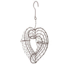 Rustic Romantic Iron Frame Heart Shape