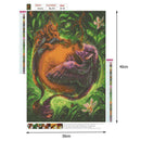 5D DIY Full Drill Diamond Painting Cross Stitch Embroidery Kit (Monster04)