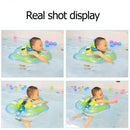Cartoon Baby Swimming Ring Anti Rollover Portable Pool Float Swim Protector
