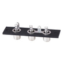 3 way RCA terminal wall panel plate input phono chassis socket audio adap 3C Ew
