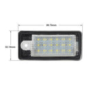 2Pcs 18 LED Error Free License Plate Light Lamp For Audi A3 A4 B6 B7 A6 A8 Q7 A5