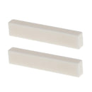 2pcs High Quality Cattle Bone Blank Nuts DIY For Guitar Maker Luthier Supply