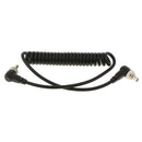 1 Meter Male to Male Flash PC Sync Cable Cord with Screw Lock for Canon Nikon
