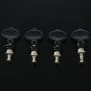 4 Tuning Pegs Pin for Ukulele and Other Various Instruments--Black